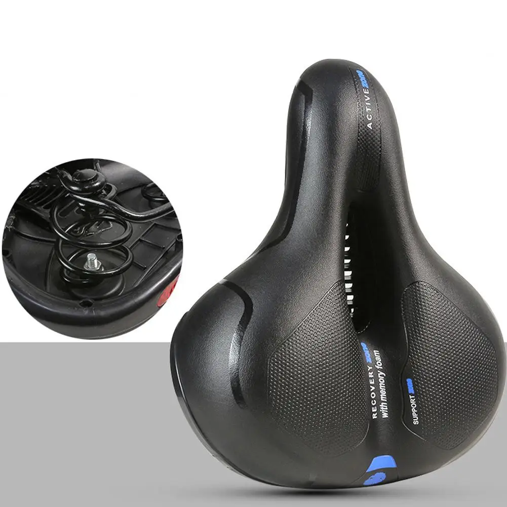 Bike Saddle Bicycle Seat Comfortable Wide Big Bum Bicycle Soft Saddle Riding Equipment Accessories Shock absorber /Spring
Bike Saddle Bicycle Seat Comfortable Wide Big Bum Bicycle Soft Saddle Riding Equipment Accessories Shock absorber /Spring