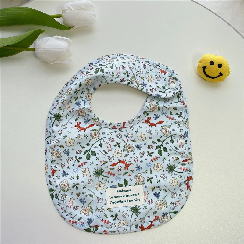 0-3Y Baby Waterproof Cotton Bib Cute Cotton Floral Saliva Towel Baby For Babies Stuff Korea The Same Waterproof Bib Baby Feeding
0-3Y Baby Waterproof Cotton Bib Cute Cotton Floral Saliva Towel Baby For Babies Stuff Korea The Same Waterproof Bib Baby Feeding