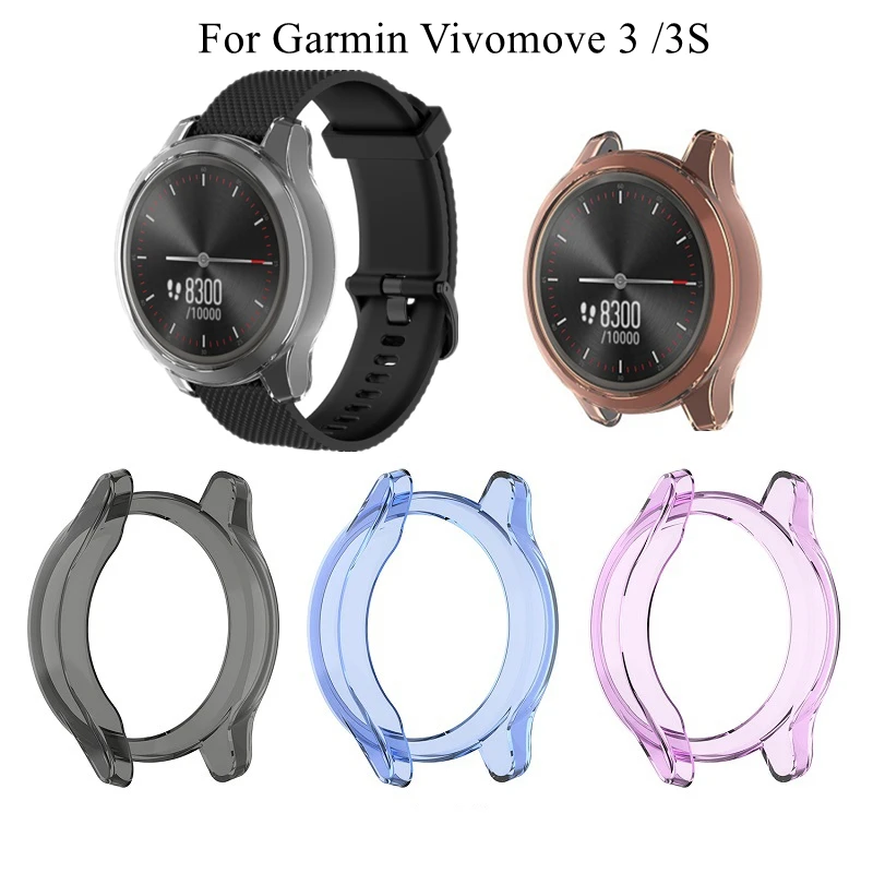Силиконовый защитный чехол для Garmin Vivomove3/3S, ультратонкий кристально чистый чехол из ТПУ для Garminmove 3 3S Shell
Силиконовый защитный чехол для Garmin Vivomove3/3S, ультратонкий кристально чистый чехол из ТПУ для Garminmove 3 3S Shell
