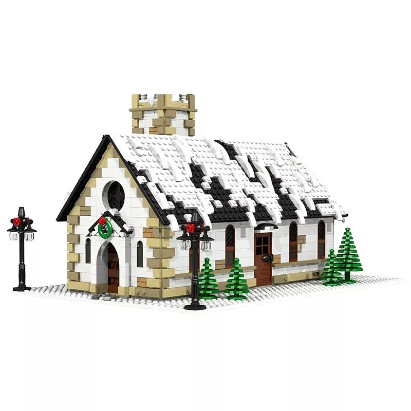 Winter Village Church Diy Street View Building Blocks Bricks Creative Educational 2212pcs Toys Gifts Children Kids
Winter Village Church Diy Street View Building Blocks Bricks Creative Educational 2212pcs Toys Gifts Children Kids