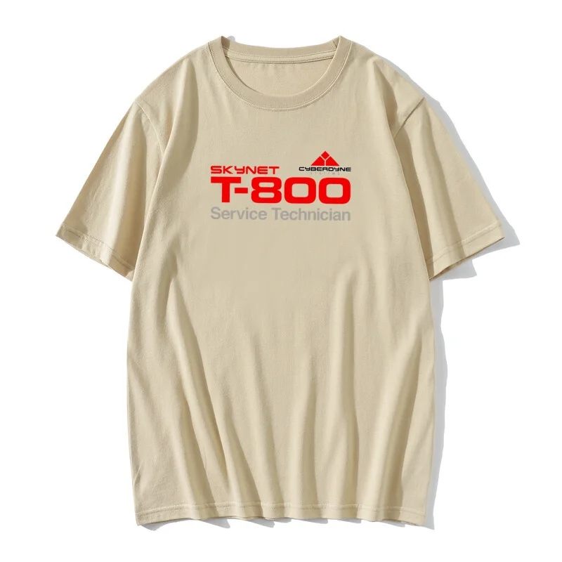 T-800 Technician Tops T Shirt Men Cotton Novelty Tshirts Crewneck Terminator Cyberdyne Cyborg Tee Fitness Vintage
T-800 Technician Tops T Shirt Men Cotton Novelty Tshirts Crewneck Terminator Cyberdyne Cyborg Tee Fitness Vintage