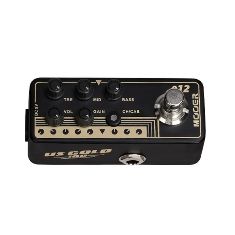MOOER High Quality Dual Channel Digital Preamp Pedal Guitar Effect Preamplifier 012 US GOLD 100 Classic Rock 3 Band EQ Effects 
MOOER High Quality Dual Channel Digital Preamp Pedal Guitar Effect Preamplifier 012 US GOLD 100 Classic Rock 3 Band EQ Effects