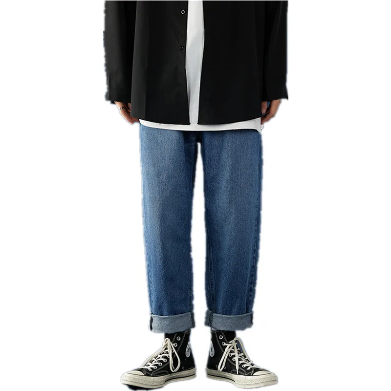 Джинсы мужские прямые свободного покроя, тонкие эластичные хлопковые брюки из денима, в деловом стиле, Повседневные Легкие прямые, большие ... 
Джинсы мужские прямые свободного покроя, тонкие эластичные хлопковые брюки из денима, в деловом стиле, Повседневные Легкие прямые, большие ...