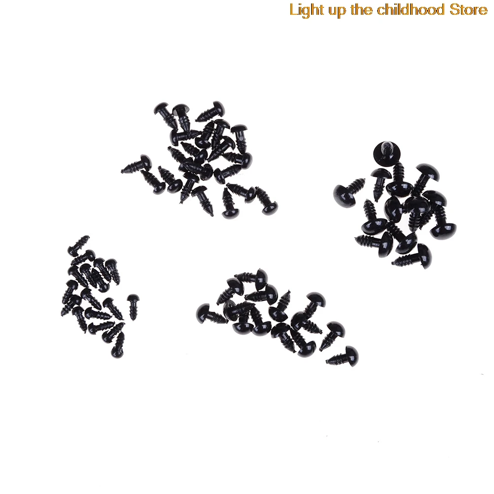 100pcs Black Plastic Safety Eyes For Teddy Bear/Dolls/Toy Animal/Felting Eyes Used For Doll Accessories 6/8/10/12mm
100pcs Black Plastic Safety Eyes For Teddy Bear/Dolls/Toy Animal/Felting Eyes Used For Doll Accessories 6/8/10/12mm