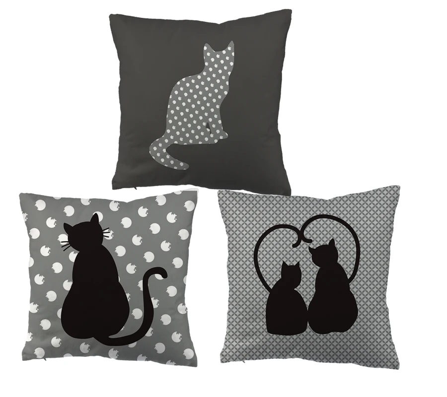 Cute Cat's Pattern Printing Throw PillowCase one direction Cushion Covers for Home Sofa Chair Decorative Pillowcases 45x45cm
Cute Cat's Pattern Printing Throw PillowCase one direction Cushion Covers for Home Sofa Chair Decorative Pillowcases 45x45cm
