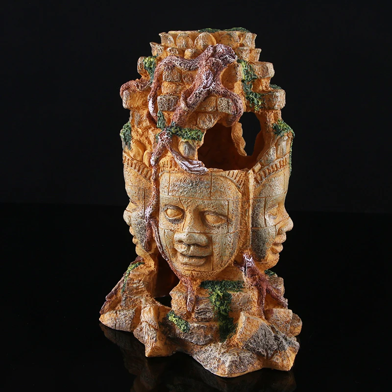 Aquarium Fish Tank Ornaments Decor Aquatic Plants Landscaping Resin Skull Reptile Four-Faced Buddha Hiding House Hideout Cave
Aquarium Fish Tank Ornaments Decor Aquatic Plants Landscaping Resin Skull Reptile Four-Faced Buddha Hiding House Hideout Cave
