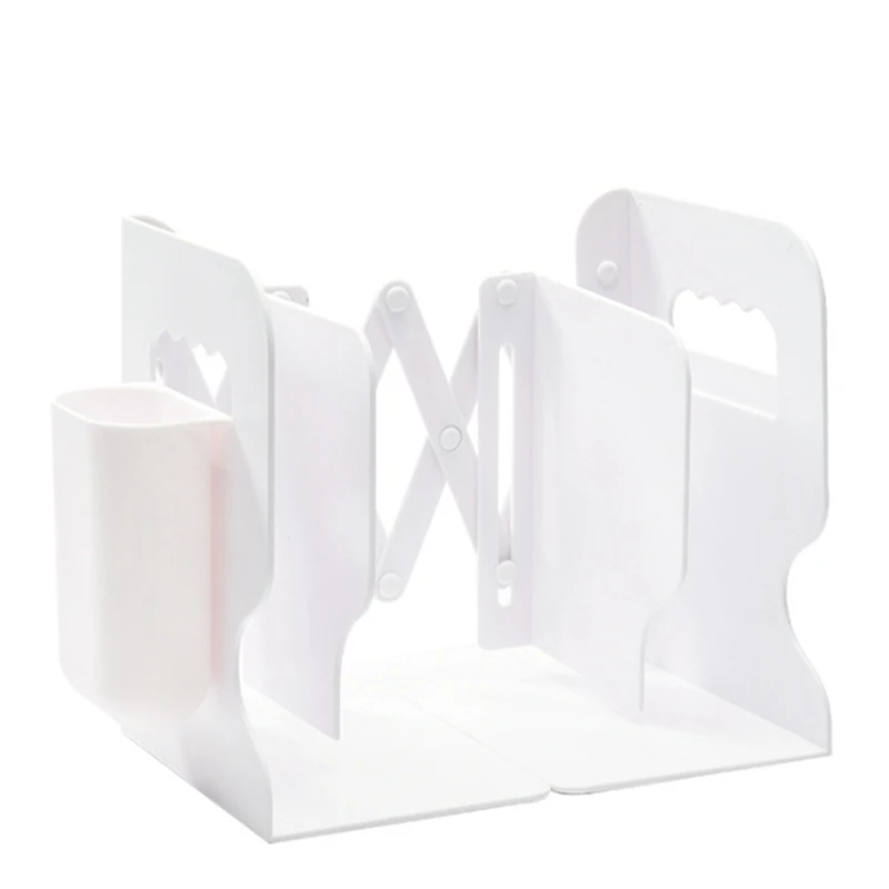 Retractable Bookends for Shelves Book Support Stand Bookshelf with Pen Holder Adjustable Bookends Book Rack
Retractable Bookends for Shelves Book Support Stand Bookshelf with Pen Holder Adjustable Bookends Book Rack