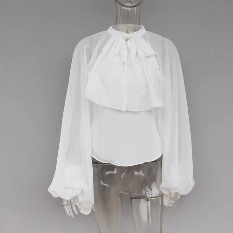 VGH Print Leopard Shirt For Women Stand Collar Lantern Sleeve Lace Up Bowknot Casual Loose Blouse Female Spring New Fashionable
VGH Print Leopard Shirt For Women Stand Collar Lantern Sleeve Lace Up Bowknot Casual Loose Blouse Female Spring New Fashionable