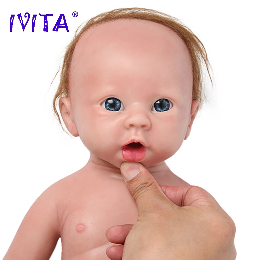 IVITA WG1519RH 48cm 3700g Silicone Reborn Baby Dolls Realistic Newborn Baby Lifelike Skin Soft Girl Doll for Children Bebe Toys
IVITA WG1519RH 48cm 3700g Silicone Reborn Baby Dolls Realistic Newborn Baby Lifelike Skin Soft Girl Doll for Children Bebe Toys