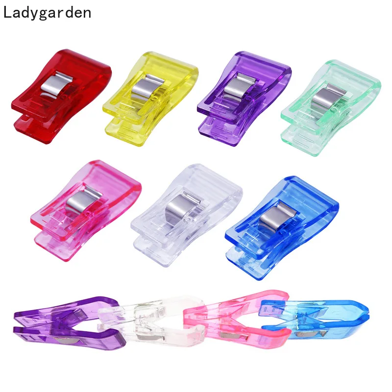 100PCS Fabric Quilting Craft Sewing Knitting Clips Home Office Supply Mixed Plastic Clip Holder for DIY Patchwork Sewing Tools 
100PCS Fabric Quilting Craft Sewing Knitting Clips Home Office Supply Mixed Plastic Clip Holder for DIY Patchwork Sewing Tools