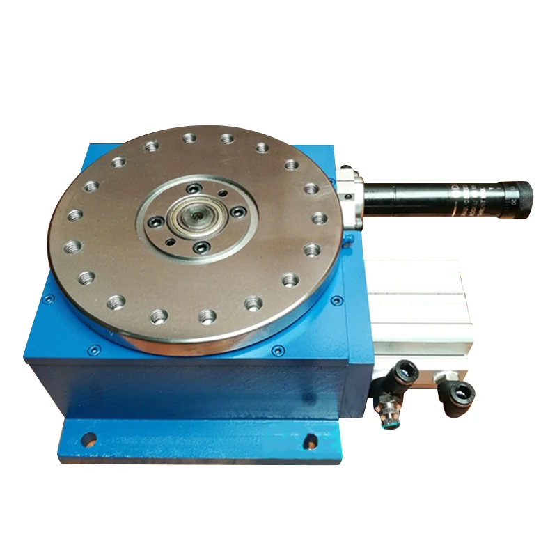 Pneumatic Rotary universal dividing position automatic turntable table ST-180-8/18
Pneumatic Rotary universal dividing position automatic turntable table ST-180-8/18