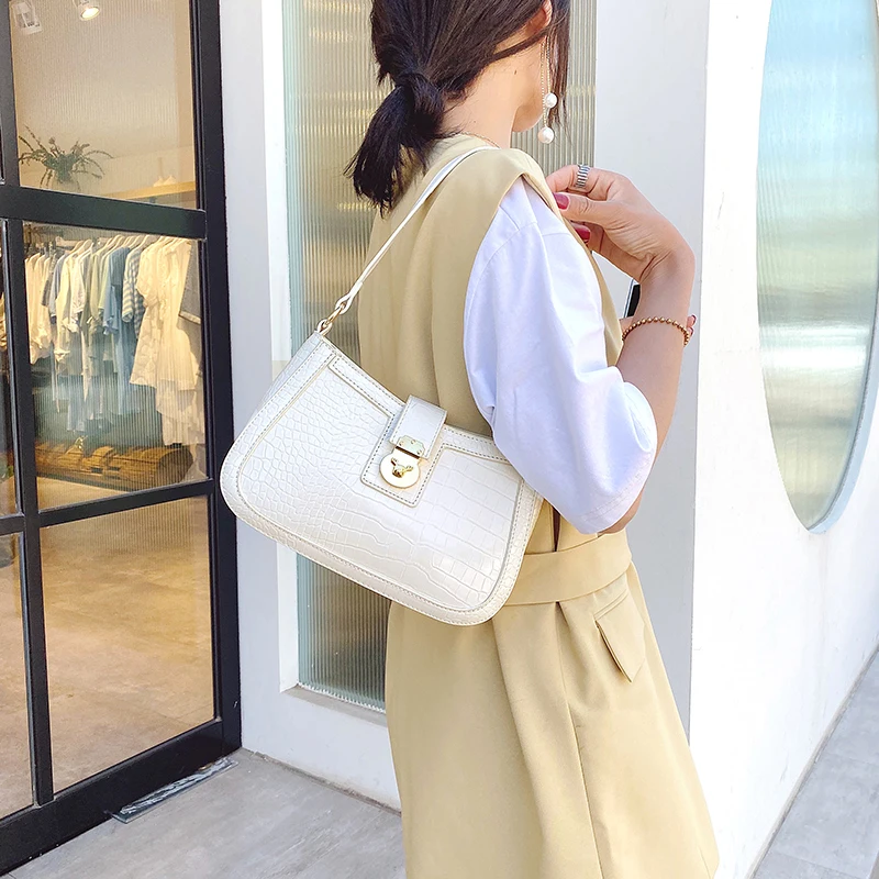 purses and handbags Fashion crocodile half moon PU leather women's Shoulder Messenger Bag crossbody bags for women sac a main
purses and handbags Fashion crocodile half moon PU leather women's Shoulder Messenger Bag crossbody bags for women sac a main