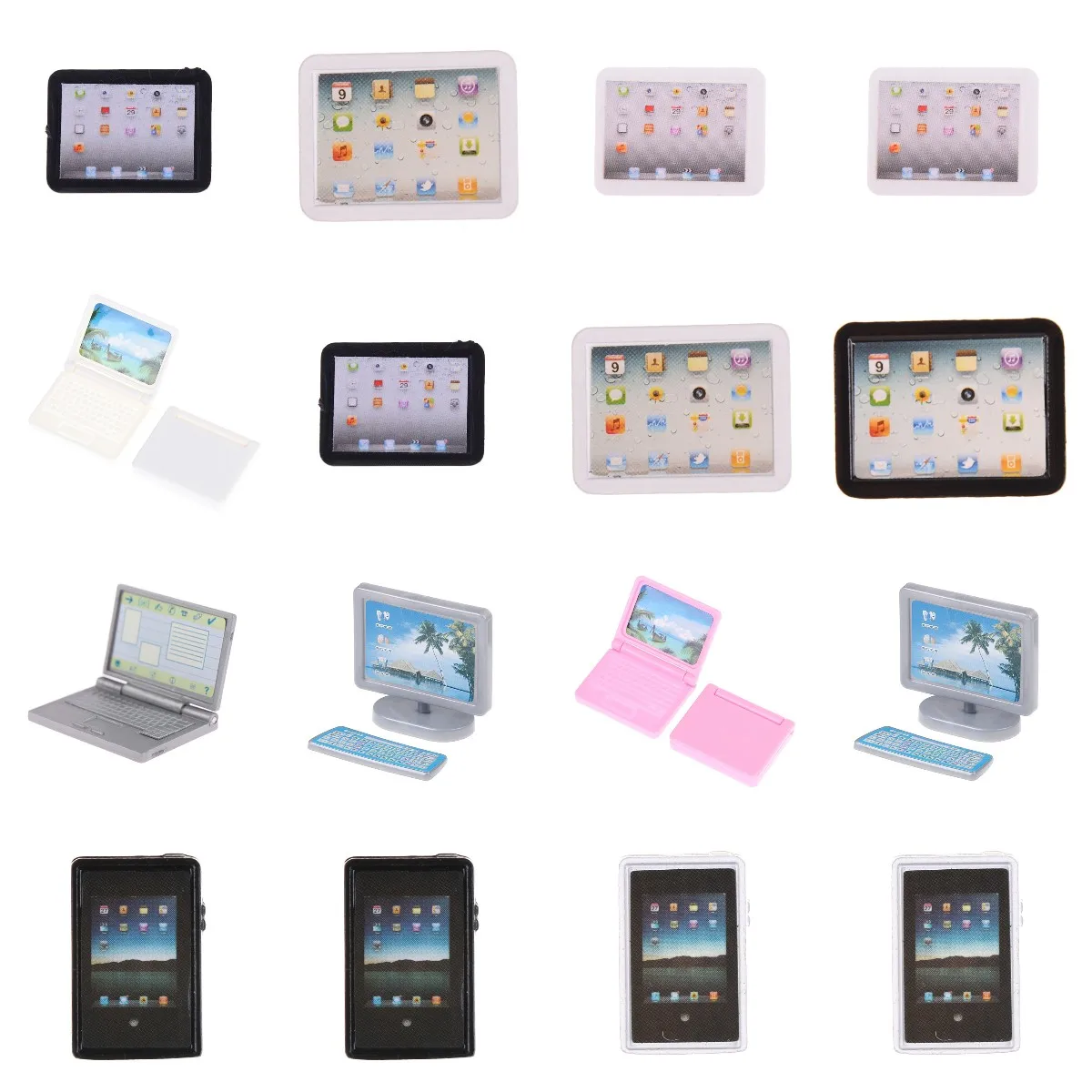 Mini Computer Model Simulation Tablet PC Toys Doll House Decoration Furniture Toys 1/12 Dollhouse Miniature Accessories
Mini Computer Model Simulation Tablet PC Toys Doll House Decoration Furniture Toys 1/12 Dollhouse Miniature Accessories