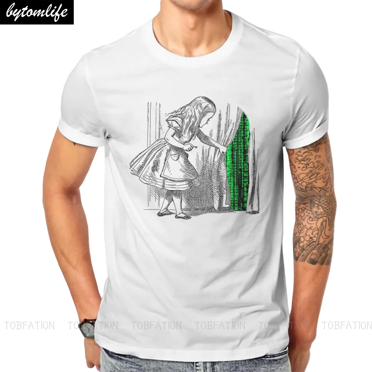 The Matrix Neo Science Fiction Film Follow the White Rabbit Essential Tshirt Men's Clothing Tops Large Cotton O-Neck T Shirt
The Matrix Neo Science Fiction Film Follow the White Rabbit Essential Tshirt Men's Clothing Tops Large Cotton O-Neck T Shirt