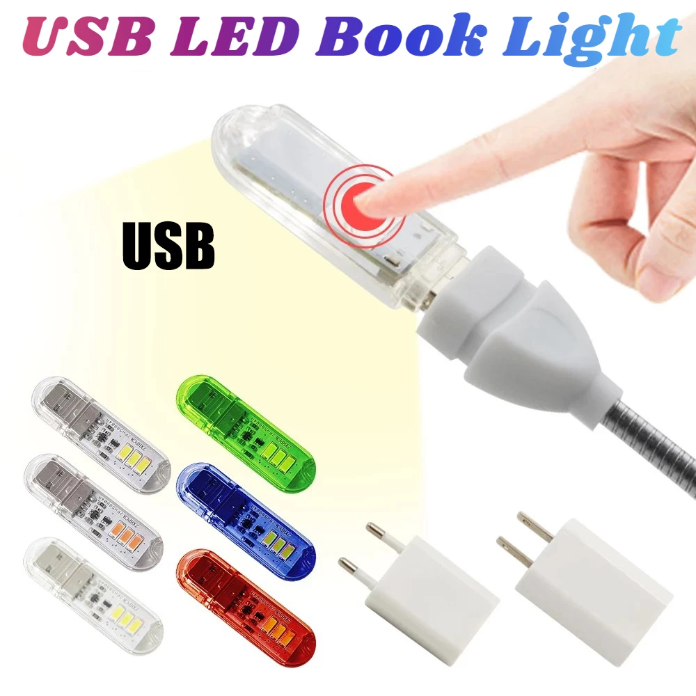 Мини Портативный USB светодиодный книжный светильник DC5V ультра яркий лампа для чтения 3 светодиода 8leds свет s для внешнего аккумулятора ПК ноу...
Мини Портативный USB светодиодный книжный светильник DC5V ультра яркий лампа для чтения 3 светодиода 8leds свет s для внешнего аккумулятора ПК ноу...