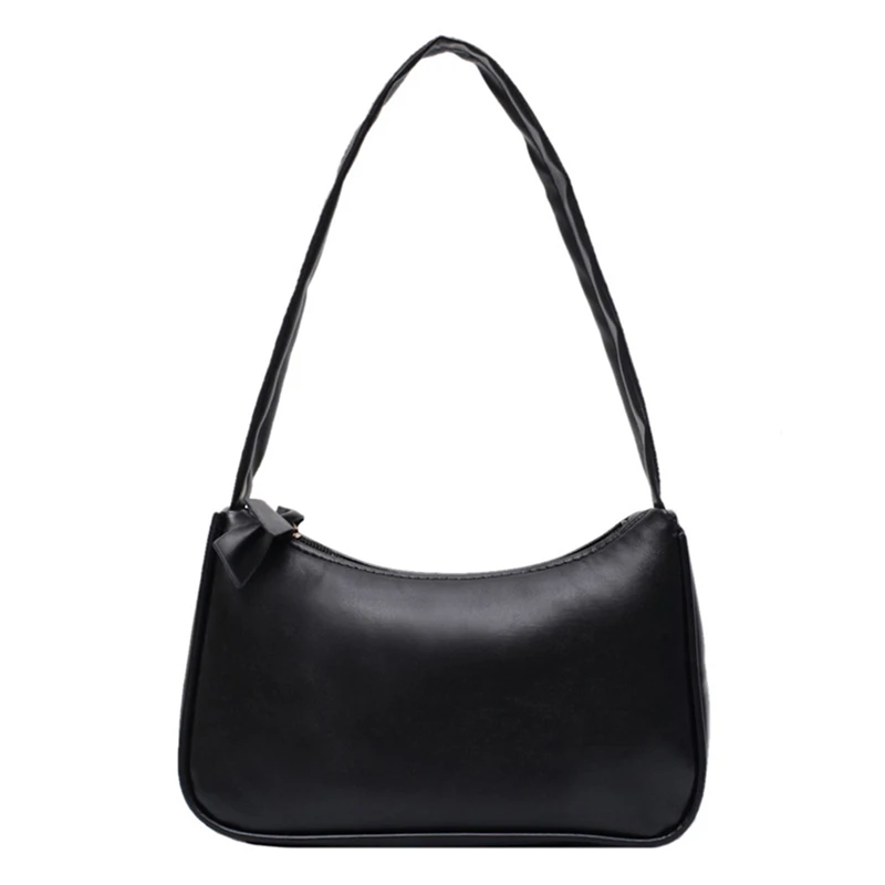 Fashion Design Women Small Baguette Handbags Soft PU Leather Ladies Armpit Shoulder Bags Vintage Simple Girls Clutch Purse Tote
Fashion Design Women Small Baguette Handbags Soft PU Leather Ladies Armpit Shoulder Bags Vintage Simple Girls Clutch Purse Tote