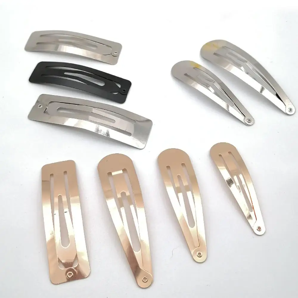 Drop Shape Hairpin For Girls Hair Clip Base DIY Headwear Accessories Children's BB Clip Electroplate Metal Barrettes jewelry
Drop Shape Hairpin For Girls Hair Clip Base DIY Headwear Accessories Children's BB Clip Electroplate Metal Barrettes jewelry