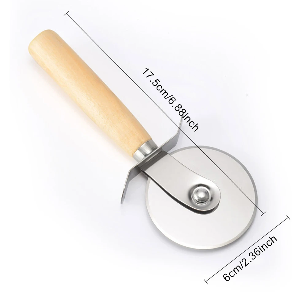 Stainless Steel Pizza Single Wheel Cut Tools Diameter 2.3" Household Pizza Knife Cake Tools Wheel Use For Waffle Cookies
Stainless Steel Pizza Single Wheel Cut Tools Diameter 2.3" Household Pizza Knife Cake Tools Wheel Use For Waffle Cookies