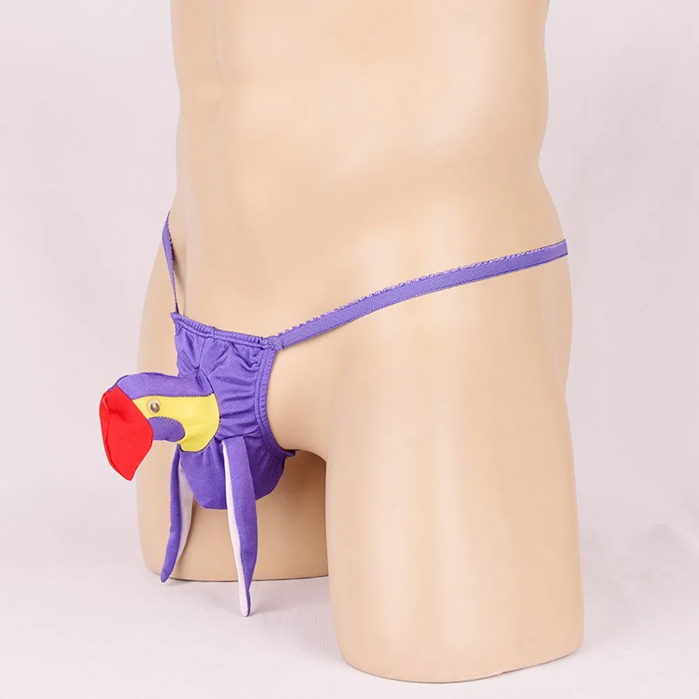 Funny G-String Thongs Men Cosplay 3D Bird Underwear Male Sexy Panties Elephant Nose Underpant Male Breathbale Panties Man Brief
Funny G-String Thongs Men Cosplay 3D Bird Underwear Male Sexy Panties Elephant Nose Underpant Male Breathbale Panties Man Brief
