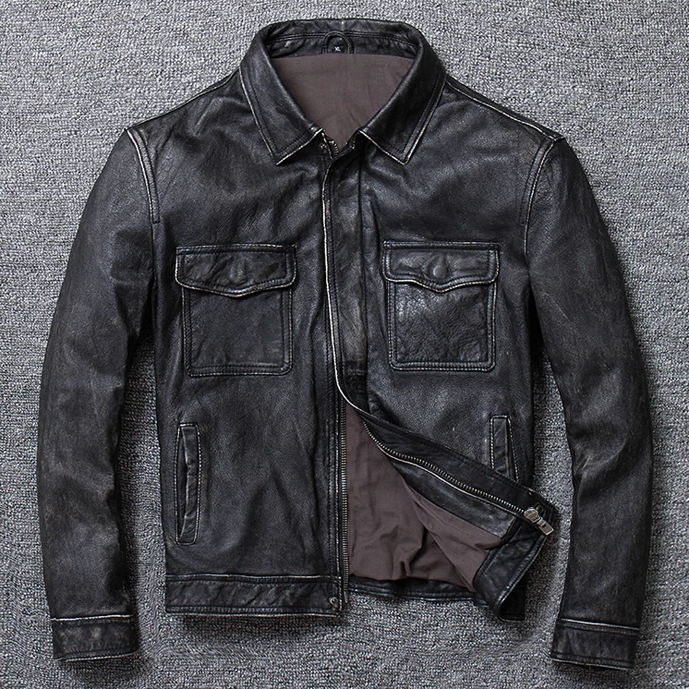 2022 High Quality Vintage Bomber Mens Jacket Genuine Leather Avirex Suede Coats For Man Cowhide Overcoats Winter Clothing Brand
2022 High Quality Vintage Bomber Mens Jacket Genuine Leather Avirex Suede Coats For Man Cowhide Overcoats Winter Clothing Brand