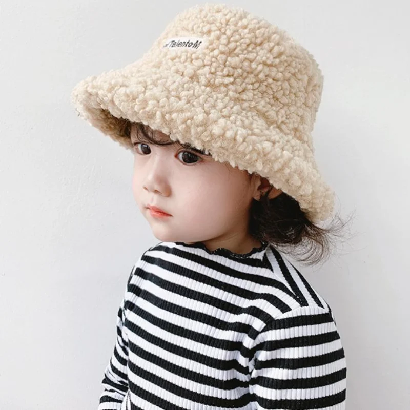 Winter Lamb Wool Boys Girls Bucket Hat Solid Color Winter Autumn Keep Warm Casual Thicken Children Panama Fisherman Cap
Winter Lamb Wool Boys Girls Bucket Hat Solid Color Winter Autumn Keep Warm Casual Thicken Children Panama Fisherman Cap