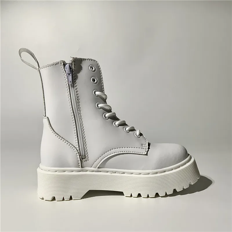 Size34-41 Chunky Motorcycle Boots For Women Autumn 2021 Fashion Round Toe Lace-up Combat Boots Ladies Shoes
Size34-41 Chunky Motorcycle Boots For Women Autumn 2021 Fashion Round Toe Lace-up Combat Boots Ladies Shoes