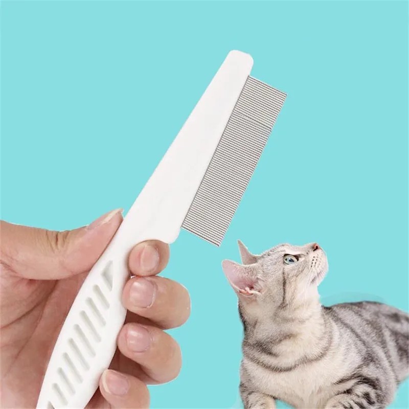 Pet Hair Grooming Comb Dog Supplies Flea Remove Comb Kitten Puppy Cleaning Hand Hold Stainless steel Comb
Pet Hair Grooming Comb Dog Supplies Flea Remove Comb Kitten Puppy Cleaning Hand Hold Stainless steel Comb