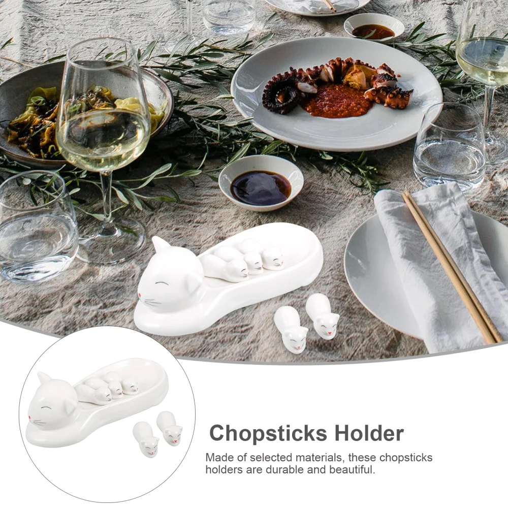 Creative Chopsticks Holders Ceramic Chopsticks Stands Chopsticks Racks (White)
Creative Chopsticks Holders Ceramic Chopsticks Stands Chopsticks Racks (White)