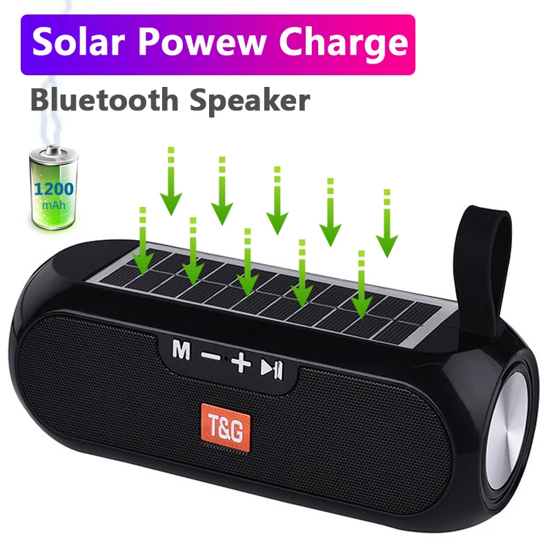 Solar charging Bluetooth Speaker Portable Column Wireless Stereo Music Box Loudspeaker Outdoor Waterproof altavoces
Solar charging Bluetooth Speaker Portable Column Wireless Stereo Music Box Loudspeaker Outdoor Waterproof altavoces