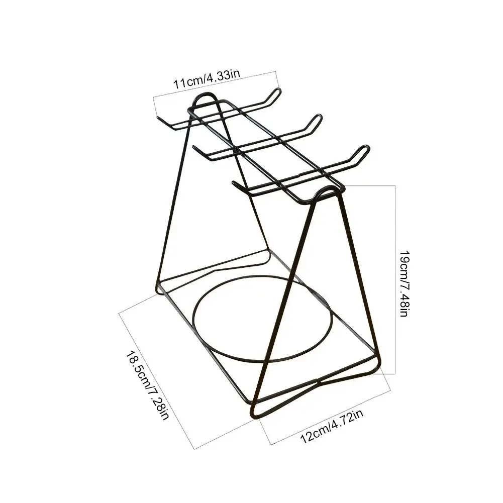 Stainless Steel Coffee Cup Stand Holder Hanging Nail-Free Partition Cup Rack Kitchen Supplies Storage Rack Iron Cup Shelf 
Stainless Steel Coffee Cup Stand Holder Hanging Nail-Free Partition Cup Rack Kitchen Supplies Storage Rack Iron Cup Shelf