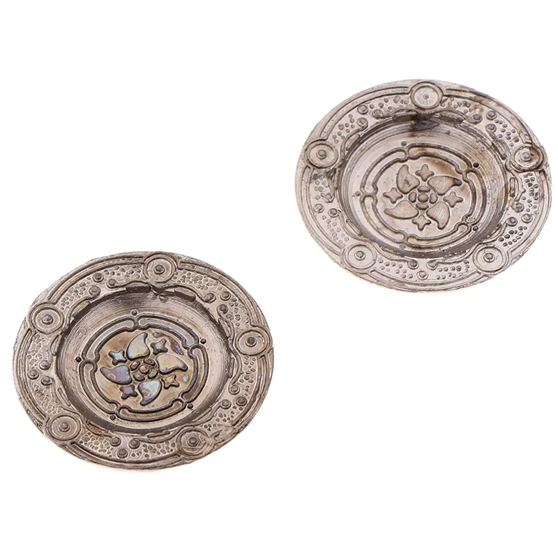 New 1/12 Dollhouse Miniature Accessories Mini Metal Fruit Tray Simulation Furniture Plate Model Toys for Doll House Decoration
New 1/12 Dollhouse Miniature Accessories Mini Metal Fruit Tray Simulation Furniture Plate Model Toys for Doll House Decoration