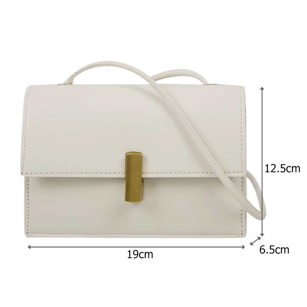 Fashion Solid Color PU Crossbody Bag Women Small Square Purse Casual Leather Flap Shoulder Handbag Satchel Pouch for Female Girl
Fashion Solid Color PU Crossbody Bag Women Small Square Purse Casual Leather Flap Shoulder Handbag Satchel Pouch for Female Girl
