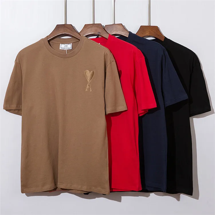 2021 Summer New T-shirt Men's Cotton Sweatshirt Women's Loose Short Sleeve Shirt Trend Fashion Brand Top Embroidered Love
2021 Summer New T-shirt Men's Cotton Sweatshirt Women's Loose Short Sleeve Shirt Trend Fashion Brand Top Embroidered Love