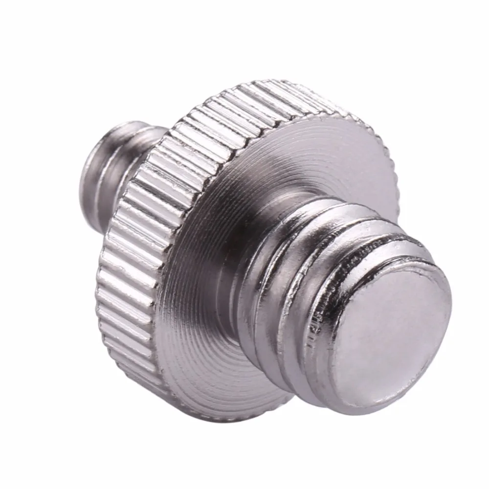 PULUZ 1/4 inch Male Thread to 3/8 inch Male Thread Convert Adapter Screw for Camera Tripod Ballhead DSLR Camera Accessories
PULUZ 1/4 inch Male Thread to 3/8 inch Male Thread Convert Adapter Screw for Camera Tripod Ballhead DSLR Camera Accessories