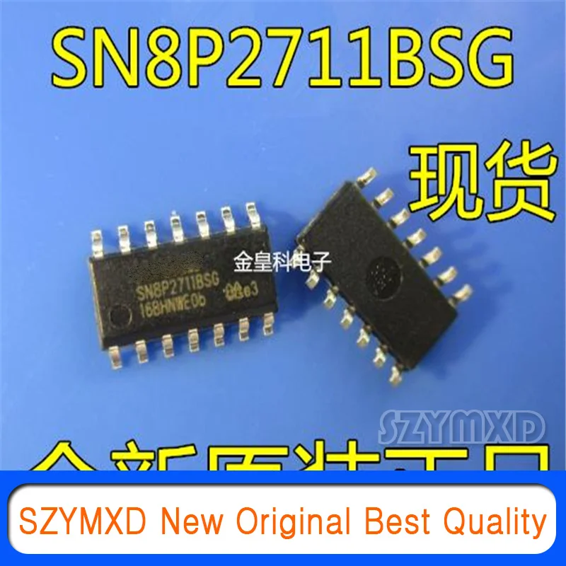 

10Pcs/Lot New Original SN8P2711B SN8P2711BSG patch SOP-14 microcontroller chip supply In Stock