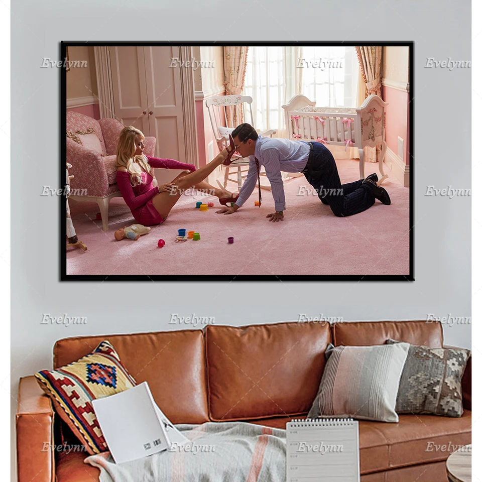 Margot Robbie & Leonardo DiCaprio - The Wolf of Wall Street Scene Oil Painting Posters And Prints On Canvas Wall Art Home Decor
Margot Robbie & Leonardo DiCaprio - The Wolf of Wall Street Scene Oil Painting Posters And Prints On Canvas Wall Art Home Decor