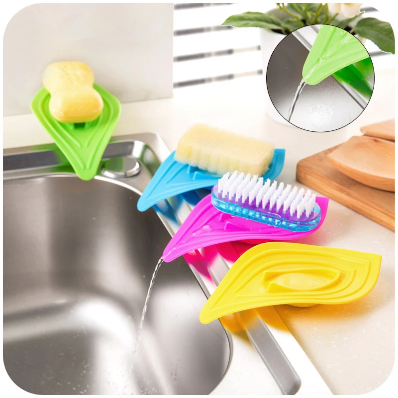 Leaf Shape Soap Box Suction Cup Fixed Firmly Bathroom Storage Rack Kitchen Sponge Holder Bathroom Quick Drain Shape Soap Holder
Leaf Shape Soap Box Suction Cup Fixed Firmly Bathroom Storage Rack Kitchen Sponge Holder Bathroom Quick Drain Shape Soap Holder