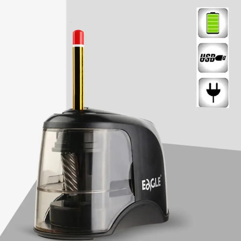 Electric Pencil Sharpener Best Heavy Duty Helical Steel Blade for artists Kids Adults Colored Pencils
Electric Pencil Sharpener Best Heavy Duty Helical Steel Blade for artists Kids Adults Colored Pencils
