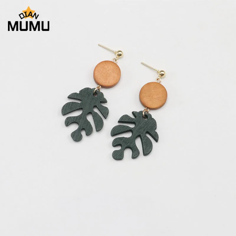 New Wooden Leaves Clip Earrings Female Korean Green Jewelry personality holiday style no pierced ear clip earrings ear jewelry
New Wooden Leaves Clip Earrings Female Korean Green Jewelry personality holiday style no pierced ear clip earrings ear jewelry