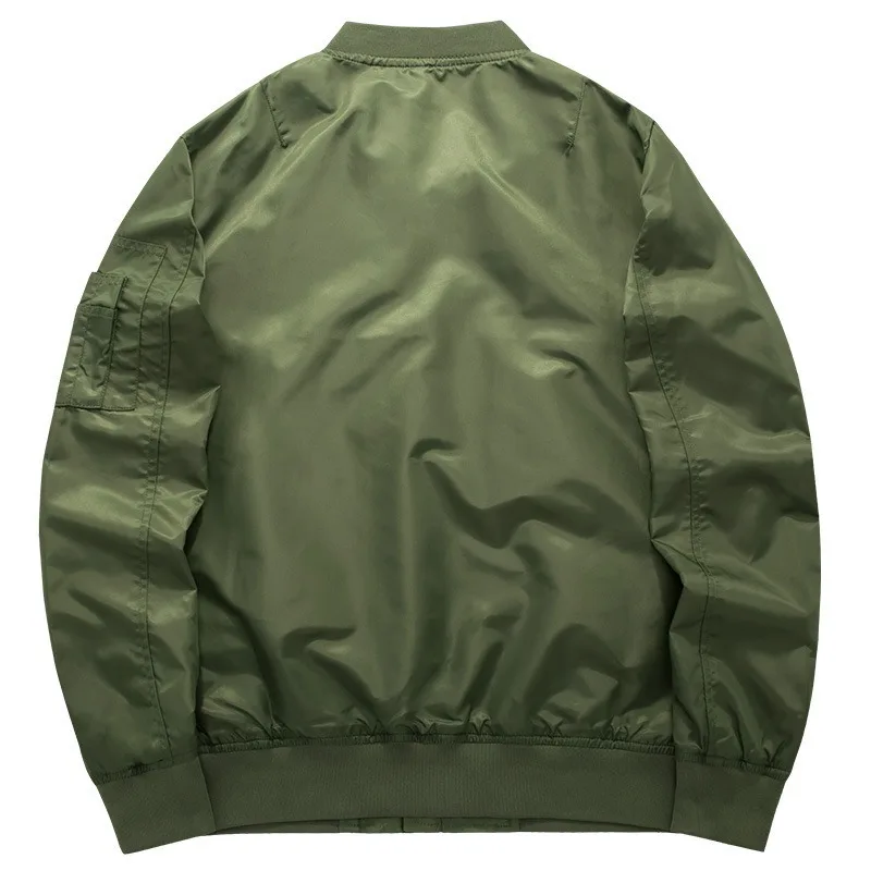 Four seasons plus size men's Korean sports style casual stand collar jacket men and women couple pilot men's baseball uniform
Four seasons plus size men's Korean sports style casual stand collar jacket men and women couple pilot men's baseball uniform