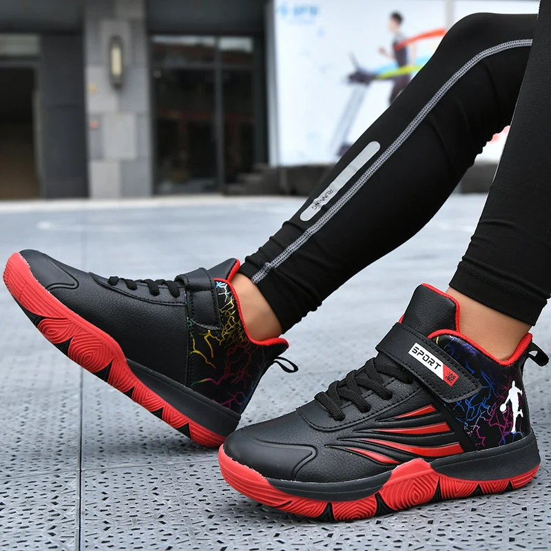 Kids Basketball Shoes for Sneakers Children Fitness Gym Sport Boys Girls Sport Footwear Basketball Training Shoes 955
Kids Basketball Shoes for Sneakers Children Fitness Gym Sport Boys Girls Sport Footwear Basketball Training Shoes 955