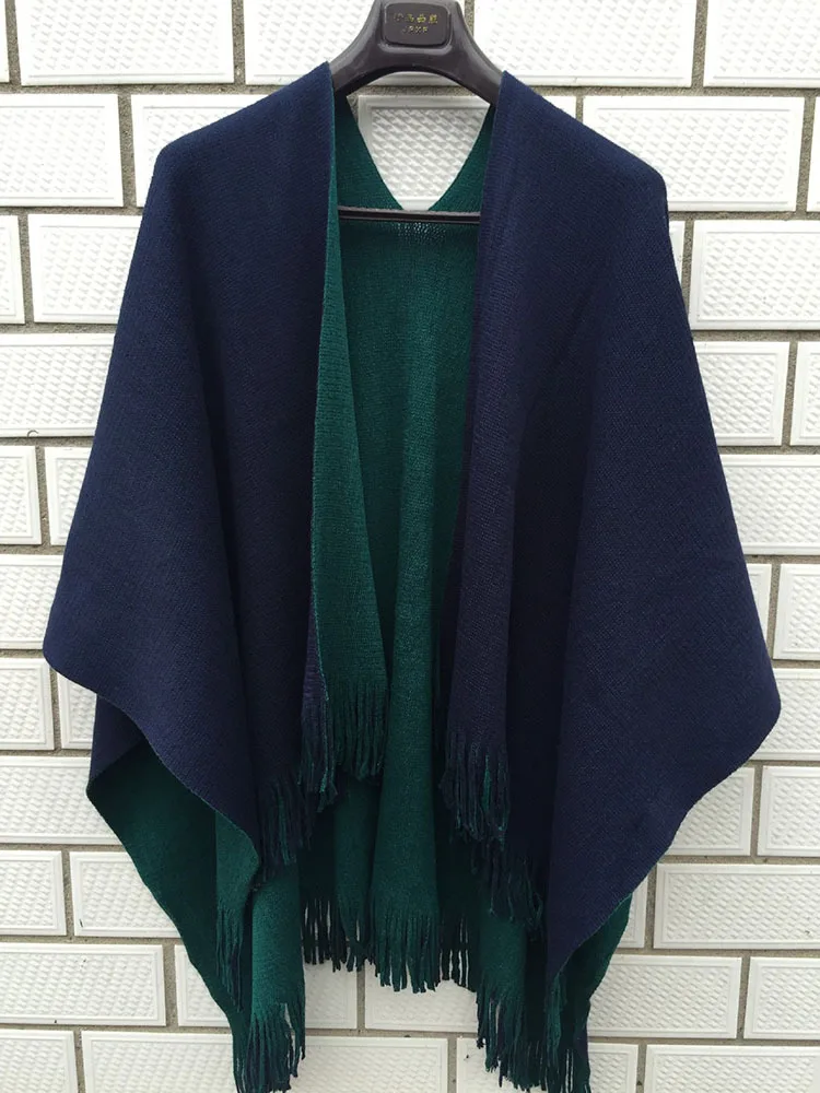 New Style Split Shawl Double-Sided Functional Cotton Scarf Women Thick European and American Knitting Adult Solid Woven
New Style Split Shawl Double-Sided Functional Cotton Scarf Women Thick European and American Knitting Adult Solid Woven