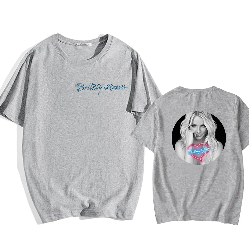 Superstar Britney Spears TShirt New Fashion Tees Top Beautiful Photo Print Harajuku Short Sleeve Men/Women Unisex Causal T shirt 
Superstar Britney Spears TShirt New Fashion Tees Top Beautiful Photo Print Harajuku Short Sleeve Men/Women Unisex Causal T shirt