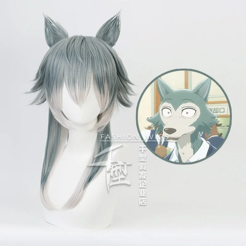 Парик для косплея BEASTARS Legoshi с ушками для мужчин и женщин, термостойкие искусственные волосы из аниме, парики волка
Парик для косплея BEASTARS Legoshi с ушками для мужчин и женщин, термостойкие искусственные волосы из аниме, парики волка