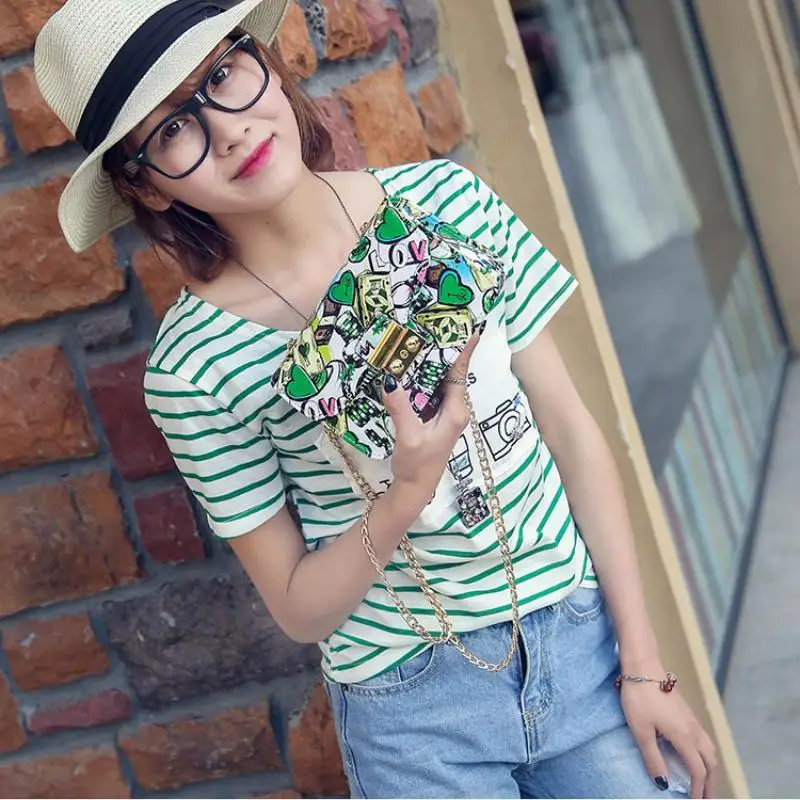 2020 New Women Bags Summer Graffiti Ladies designer handbags high quality chain mini bag women messenger bags for women Clutch
2020 New Women Bags Summer Graffiti Ladies designer handbags high quality chain mini bag women messenger bags for women Clutch