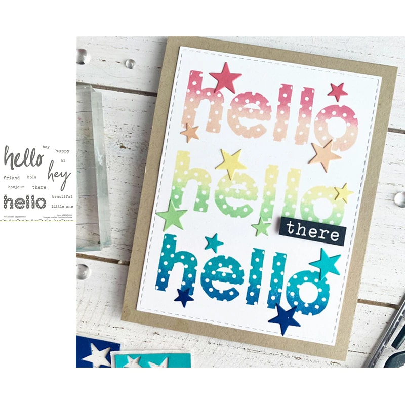 Hello Hey Metal Cutting Days Dice And Stamps Stencils For Scrapbooking Stamps Embossing Mold Diy Paper Cards Craft Cutting
Hello Hey Metal Cutting Days Dice And Stamps Stencils For Scrapbooking Stamps Embossing Mold Diy Paper Cards Craft Cutting