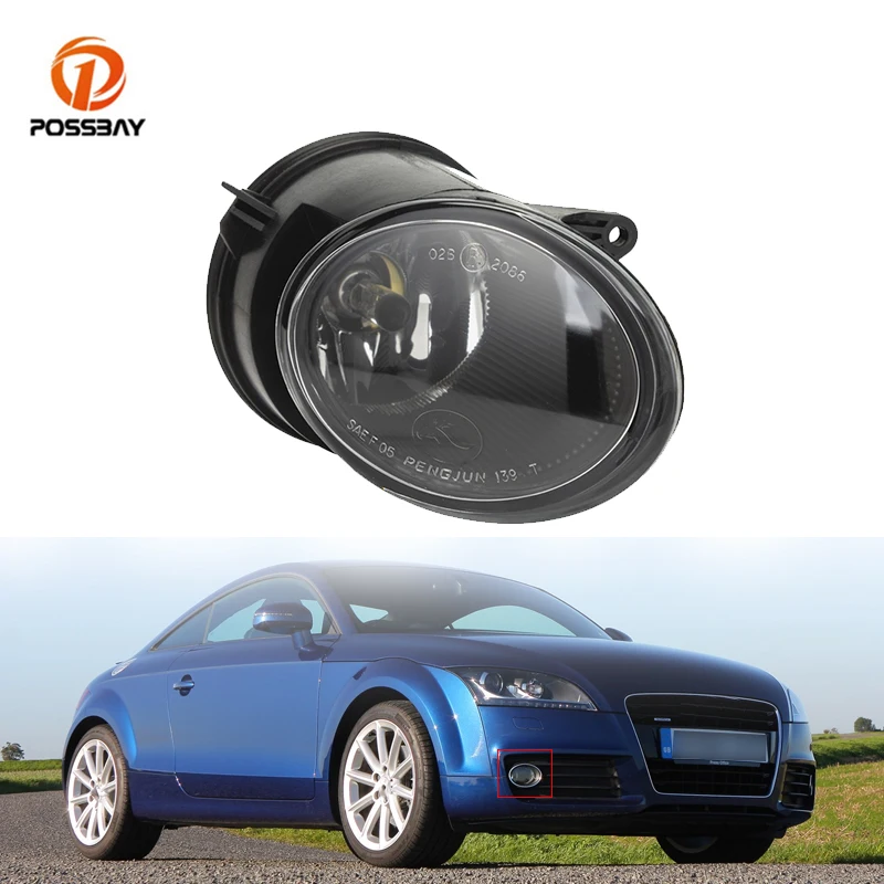 Car Front Bumper Fog Light Assembly Black Shell Foglamp H11 Halogen Lamp Bulb 55W 8J0941699 8J0941700 for AUDI TT 2006-2014
Car Front Bumper Fog Light Assembly Black Shell Foglamp H11 Halogen Lamp Bulb 55W 8J0941699 8J0941700 for AUDI TT 2006-2014