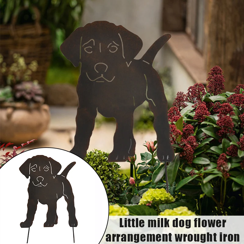 2D Dog Figure Ground Insert Decor for Outdoor Hollow Lifelike Animal Metal Statue Peg for Garden Manor 30*47CM GHS99
2D Dog Figure Ground Insert Decor for Outdoor Hollow Lifelike Animal Metal Statue Peg for Garden Manor 30*47CM GHS99