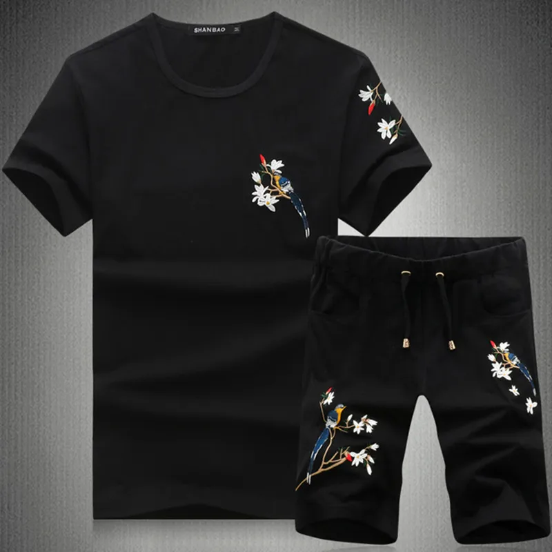 2021 Summer Men's Fashion Sport T-shirt 2 Pcs Set Male Casual Elastic Waist Drawstring Straight Knee Length Sweatpants Shorts
2021 Summer Men's Fashion Sport T-shirt 2 Pcs Set Male Casual Elastic Waist Drawstring Straight Knee Length Sweatpants Shorts