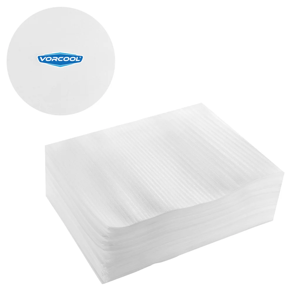 VORCOOL 100 Pcs Wraps EPE Coated Pearl Cotton Bag Shockproof and Shatterproof Pouches 25x30cm (White)
VORCOOL 100 Pcs Wraps EPE Coated Pearl Cotton Bag Shockproof and Shatterproof Pouches 25x30cm (White)